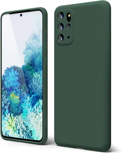 Miniatura 39 de oakxco Funda para teléfono Samsung Galaxy S21 Ultra con agarre de silicona líquida, bonita funda delgada y delgada de goma suave de TPU lisa