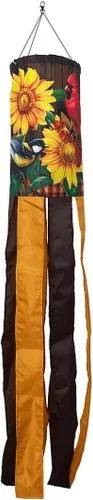 Miniatura 5 de Briarwood Lane Calabazas a cuadros Otoño Windsock Primitive Fall 40" L