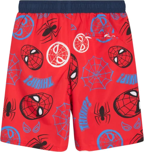 Miniatura 6 de Marvel Traje de baño para niños - Avengers Spiderman Capitán América Spidey y amigos UPF 50+ de secado rápido, pantalones cortos de natación