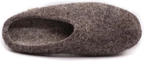 Miniatura 3 de Nootkas Pantuflas tipo mule para mujer de lana merino de fieltro 'Astoria
