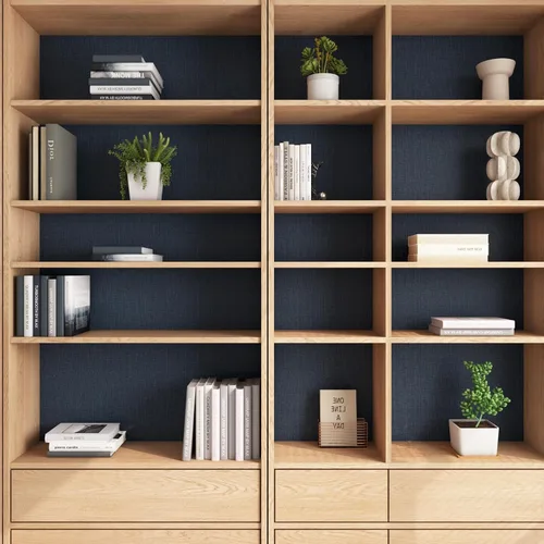 Miniatura 7 de YENHOME Papel tapiz de vinilo azul oscuro con textura para despegar y pegar, papel de pared texturizado de 17.7 x 118 pulgadas, papel tapiz
