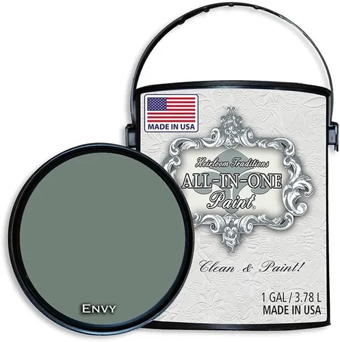 Miniatura 18 de Pintura TODO EN UNO, Abbey (gris cálido), Muestra de 8oz - Pintura duradera para gabinetes y muebles. Imprimación y capa superior incorporadas,