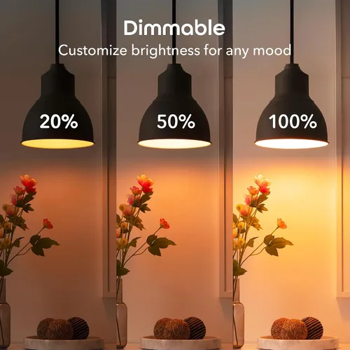 Miniatura 6 de Geeni Prisma Plus - Bombilla inteligente, 800 LED regulables que cambian de color, blanco sintonizable, funciona con Alexa y Google Home, control