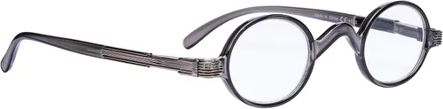 Miniatura 12 de BLUELESS Gafas redondas vintage Professor Readers (negro)