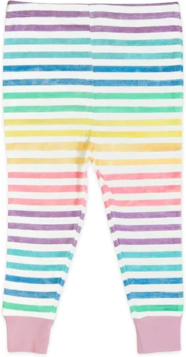 Miniatura 4 de HonestBaby Conjunto de pijama de 2 piezas de algodón orgánico unisex para bebé