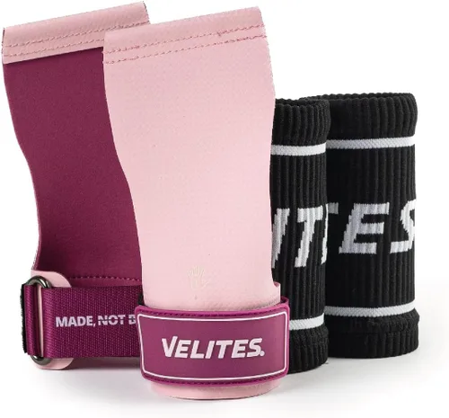 Miniatura 9 de Velites I Guantes Ultra Quad libres de magnesio I Manoplas para levantamiento de pesas I para entrenamiento cruzado o atletas de gimnasia I Mejora