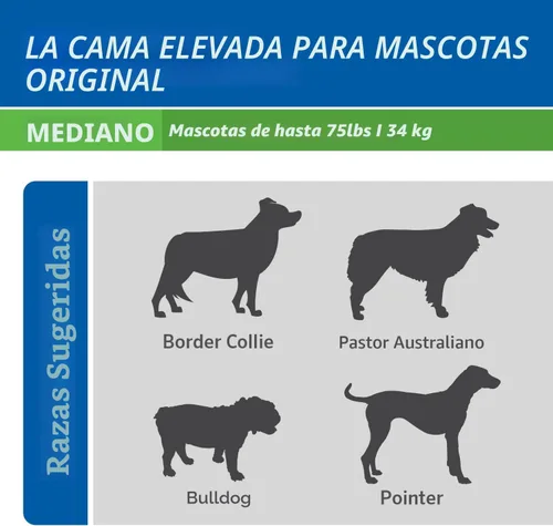 Miniatura 6 de Coolaroo Cama elevada y refrescante para perros, para interiores y exteriores, tamaño mediano, gris oscuro (Gunmetal)