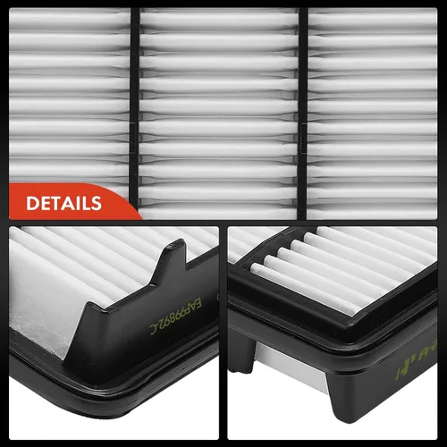 Miniatura 9 de A-Premium Filtro de Aire del Motor Compatible con Honda CR-V CRV 2023, Civic 2022-2023, Accord 2023 y Acura Integra 2023-2024, 1.5L, Reemplazo#