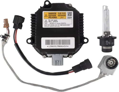 Boine Faro delantero de balasto HID de xenón con módulo de ensamblaje de bombilla D2S 28474-89904t compatible con Infiniti Nissan Altima 350z 370z