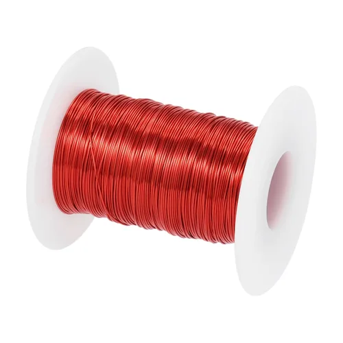 Miniatura 54 de MECCANIXITY - Alambre magnético de calibre 46 AWG - 0.04mm Hilo de cobre esmaltado - Bobina de alambre magnético de 14669 pies (4471m) - 50g Grado F