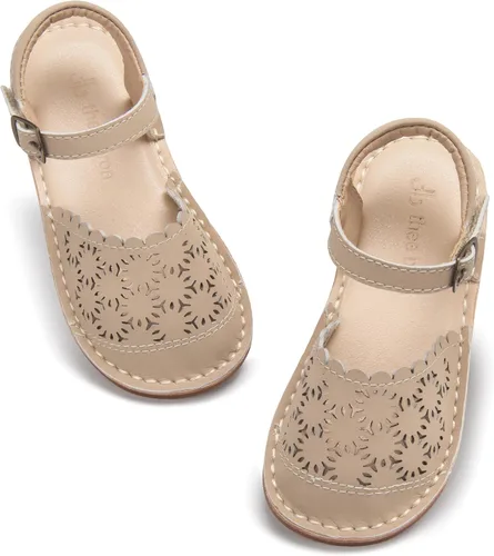 Miniatura 79 de THEE BRON Sandalias cómodas para niñas, zapatos para niños, sandalias rellenas