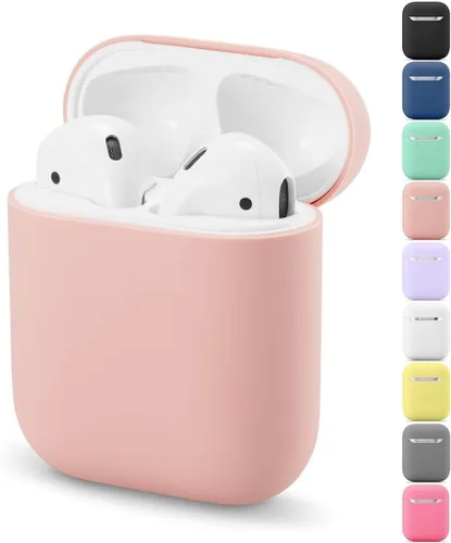 Miniatura 11 de Funda de protección para Airpods Funda de silicona ultrafina compatible con Airpods 1 y AirPods 2 (morado)