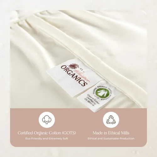 Miniatura 7 de Protector de colchón orgánico impermeable tamaño individual – Protector de colchón 100% impermeable con protección de triple capa extrasuave