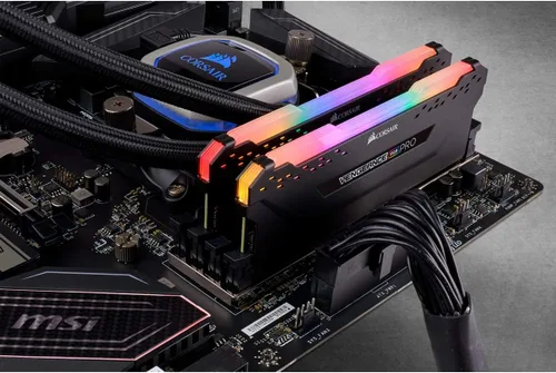 Miniatura 4 de CORSAIR Vengeance RGB PRO DDR4 RAM 32GB (2x16GB) 3600MHz CL18-22-22-42 1.35V Memoria para computadora de escritorio Intel AMD - Negro