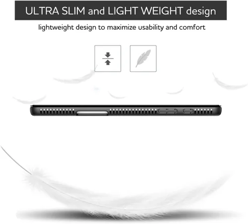 Miniatura 3 de SURITCH Funda de cuero para Samsung Galaxy Tab S6 Lite de 10.4 pulgadas 2024/2022/2020, protector de pantalla integrado, ajuste delgado, cubierta