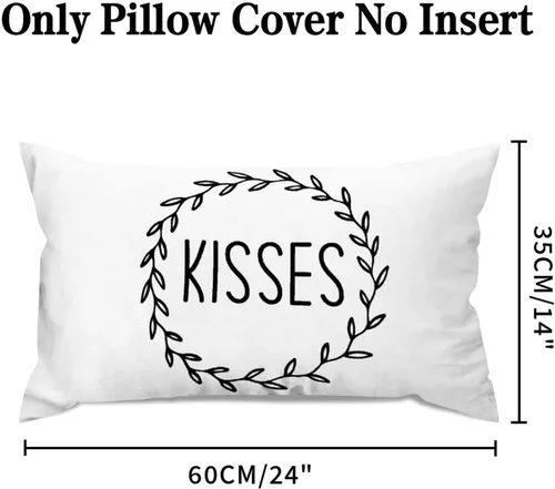 Miniatura 69 de Fundas de almohada lumbares de 12 x 24 pulgadas, decoración de granja, fundas de almohada decorativas para decoración del hogar Estilo-13