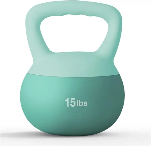 Miniatura 9 de DlandHome Pesas rusas para entrenamiento de fuerza, ideal para entrenamiento de cuerpo completo y entrenamiento de fuerza, mango de fácil agarre
