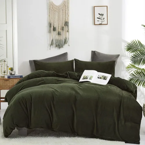 Miniatura 76 de CLOTHKNOW Juego de edredón a rayas tamaño King de 3 piezas, juego de edredón negro y blanco, edredón suave de estilo granja con 2 fundas de almohada