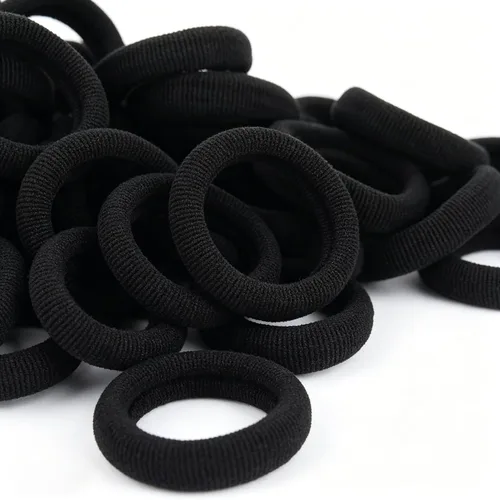 Lazos para el pelo de bebé de 500 piezas, lazos de algodón suave para el pelo de los niños, pequeñas bandas para el pelo sin costuras para niñas y