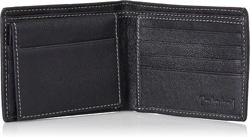 Miniatura 5 de Timberland Billetera de cuero genuino con tarjetero de seguridad RFID para hombre