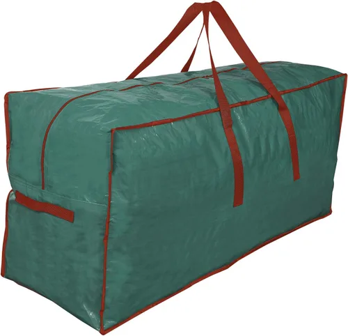 Miniatura 7 de ProPik Bolsa de almacenamiento para árbol de Navidad Se adapta a árboles desmontados de hasta 7.5 pies Estuche de almacenamiento de árbol Verde