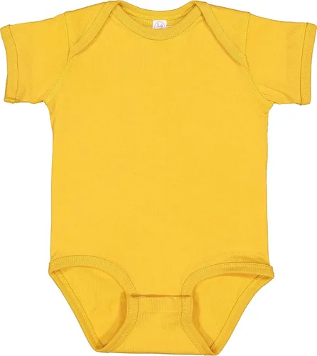 Miniatura 196 de RABBIT SKINS, Body de manga corta de jersey fino suave para bebé