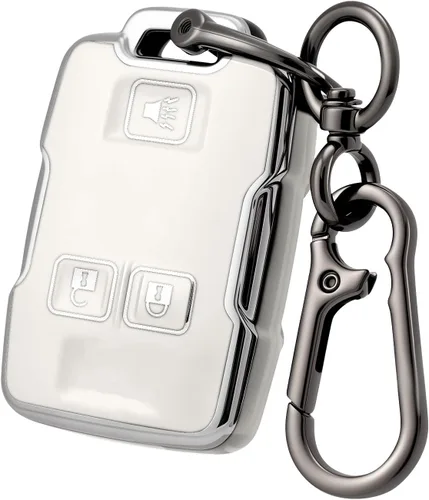 Miniatura 8 de Funda para llavero GMC con llavero, funda de TPU suave para llave de automóvil para Chevy Colorado Silverado Suburban Tahoe GMC Canyon Sierra Yukon