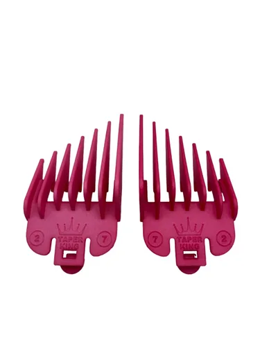 Miniatura 9 de Peines guía de alta calidad – ¡Conictivos y desvanecimientos a prueba de tontos en casa! Esmeralda (#3 a #8) – Compatible con Wahl/Conair Clippers