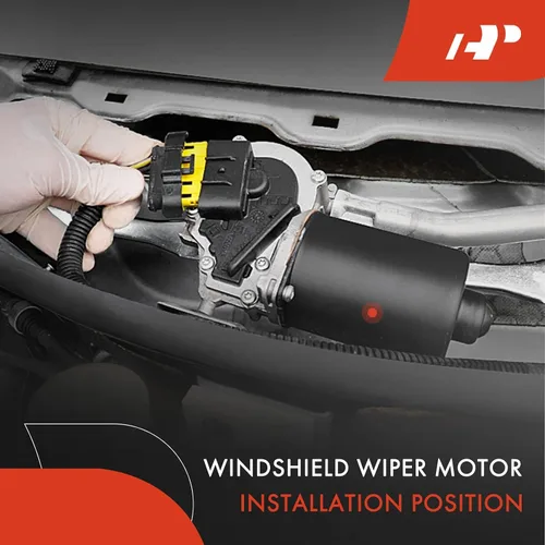Miniatura 2 de A-Premium Motor del limpiaparabrisas delantero compatible con Chevrolet Captiva Sport 2008-2015 y Saturn Vue 2008-2010, Sport Utility, 4 pines