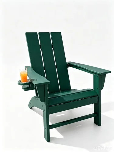 Miniatura 13 de Silla Adirondack de Madera Sintética Adiromoti, Sillas de Patio Resistente a Todo Clima, Aspecto de Madera, Silla Pre-Ensamblada para Fuego al Aire