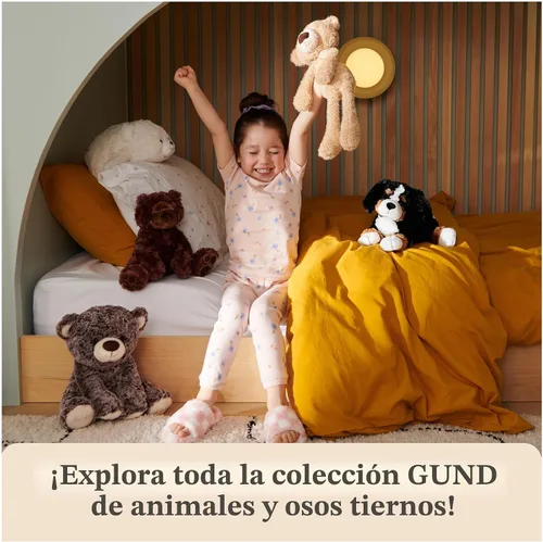 Miniatura 9 de GUND - Animal de peluche de la colección Cozys, conejo para decoración de primavera, conejo de peluche para edades de 1 año en adelante, rosa, 10