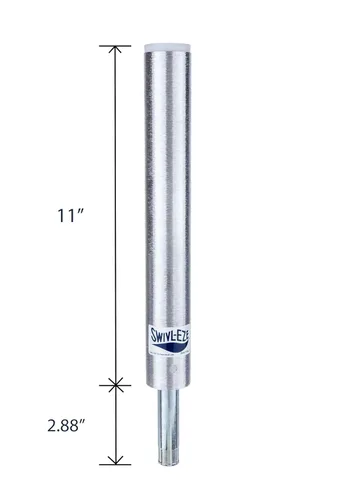 Miniatura 8 de attwood Lock'N-Pin SP-2114 - Pasador de asiento de barco de 3/4 pulgadas, sin rosca