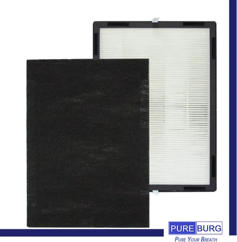 Miniatura 5 de PUREBURG LP350 Juego de filtros HEPA de repuesto compatible con LivePure LP-HF350 LP-PF900 compatible con purificadores de aire LivePure LP350TH