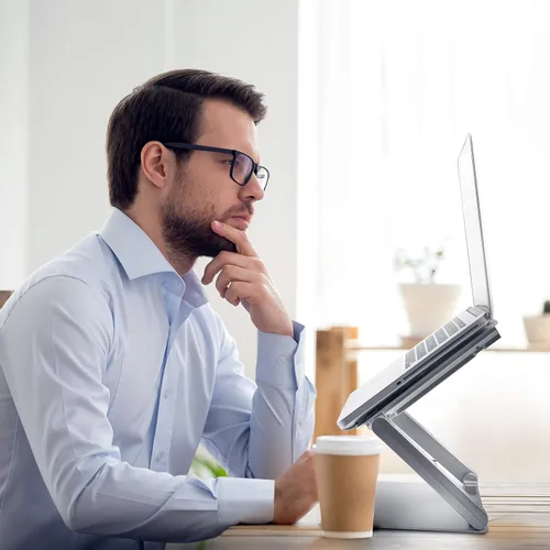 Miniatura 6 de SOUNDANCE Almohadilla de refrigeración para laptop con ventilador de bajo ruido y concentradores USB 3.0, enfriador ventilado para laptop que evita