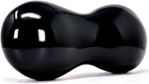 Miniatura 10 de Blissful (basalto negro) (juego de 2) Piedra sinergia - Herramientas de masaje de piedras calientes contorneadas - Calor profundo para aliviar