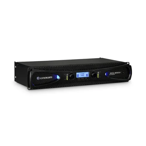 Crown XLS1002 Amplificador de Potencia Profesional DriveCore de Clase D de 2 Canales con DSP, Filtros de Paso de Banda y Limitadores Peakx. Entradas