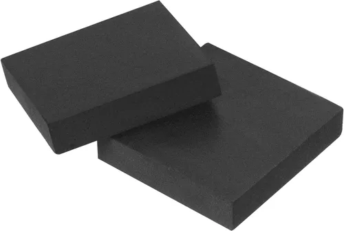 Miniatura 6 de PATIKIL Patas para macetas de 2 x 2 x 0.6 pulgadas, paquete de 6 unidades, invisibles de goma, cuadrados para jardín, patio, terraza, macetas