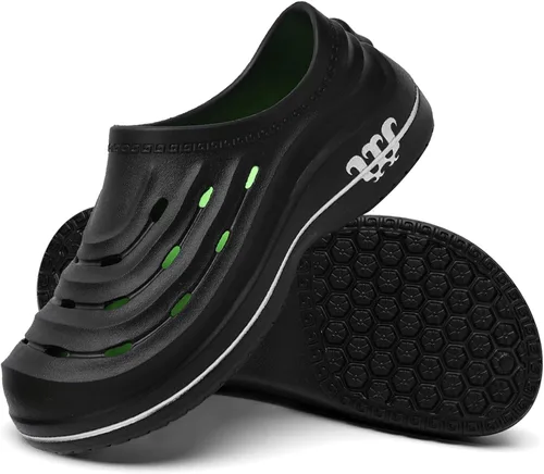 Miniatura 8 de Armadillo Chef Shoes for Men - Slip Resistant, Lightweight & Waterproof Garden Clogs for Women, Ideal Work Shoes for Kitchens