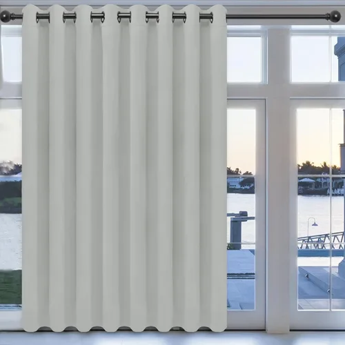 Miniatura 177 de Easy-Going - Cortinas opacas para dormitorio, aislamiento térmico sólido con ojales, cortinas de ventana para reducción de ruido, cortinas