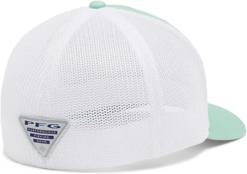 Miniatura 926 de Columbia - Gorra de malla con bandera con árboles unisex para adultos, corona alta