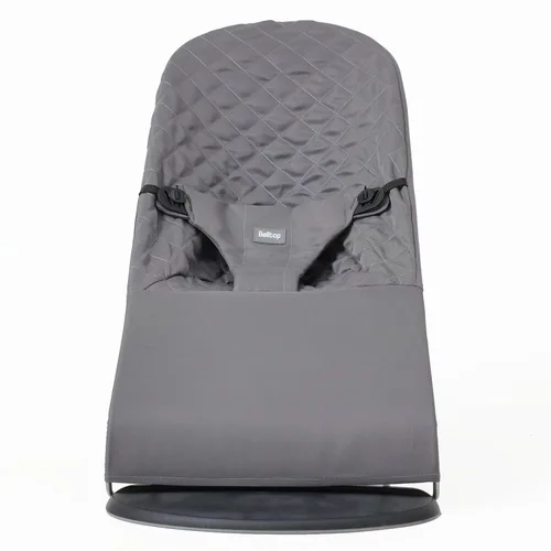Asiento de tela para Bouncer belltop Compatible con BabyBjörn Bouncer: Soft & Bliss. Funda para Baby Bouncer (asiento): Hipoalergénico y Gris