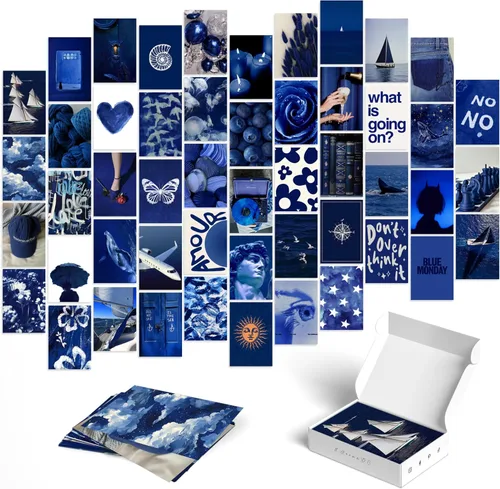 Miniatura 10 de Y2K BOO Kit de Collage de Pared Dark Academia - 50 Fotos Clásicas y Misteriosas de 4"x6" para Decoración de Dormitorio, Regalo para Chicas