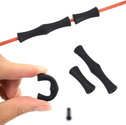 Miniatura 2 de YLS Guardias de dedos con arco y arco para práctica de tiro, fácil de instalar con pasador