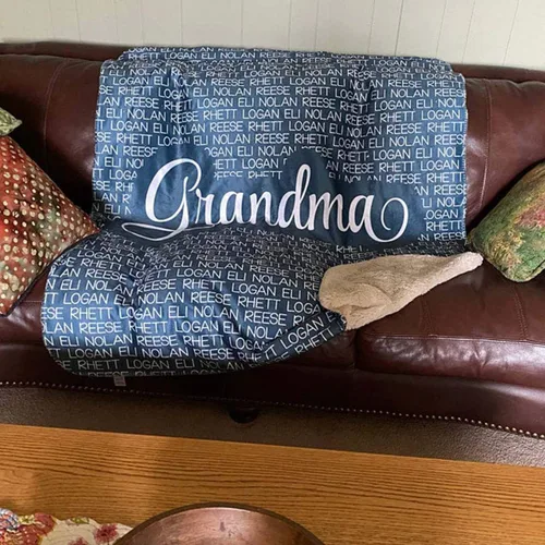 Miniatura 8 de Manta de forro polar personalizada para el día de la madre, hija, hijo, niños, nombre a mi madre, día de la madre, manta personalizada con nombre