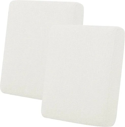 Miniatura 160 de Easy-Going - 4 Fundas de cojín elásticas para sofá seccional, izquierda/derecha, en forma de L, funda de asiento antideslizante, suave, flexible