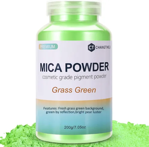 Miniatura 40 de CHANGTIKEJI Polvo de mica – 81 colores – 0.35 oz/botella de pigmento natural en polvo para resina epoxi, fabricación de jabón, fabricación de velas