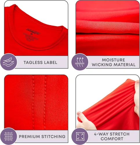 Miniatura 8 de Rocky Ropa interior térmica para niños, ropa interior larga para niños, capa base para clima frío/esquí