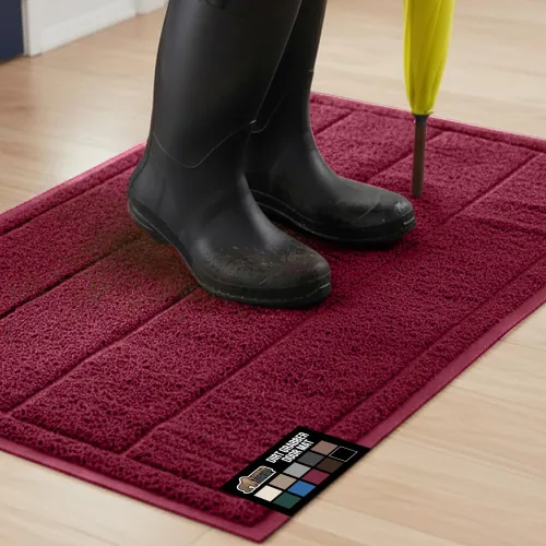 Miniatura 11 de GORILLA GRIP Dirt Grabber - Tapete de malla para puertas, de bajo perfil, resistente a manchas y decoloración, tiras de secado rápido resistentes