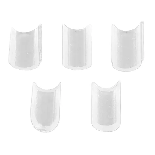 Miniatura 6 de 2 bolsas U Tip Clear Granule Beads Extensions Bonding or Rebond, paquete de pegamento de fusión en forma de uñas, extensión de cabello blanco