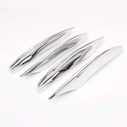 Miniatura 6 de YIWANG Tiras de luces antiniebla delanteras de coche ABS cromadas, 4 unidades, para Mercedes Benz Clase C W205 S205 C180 C260 C300 2019 2020
